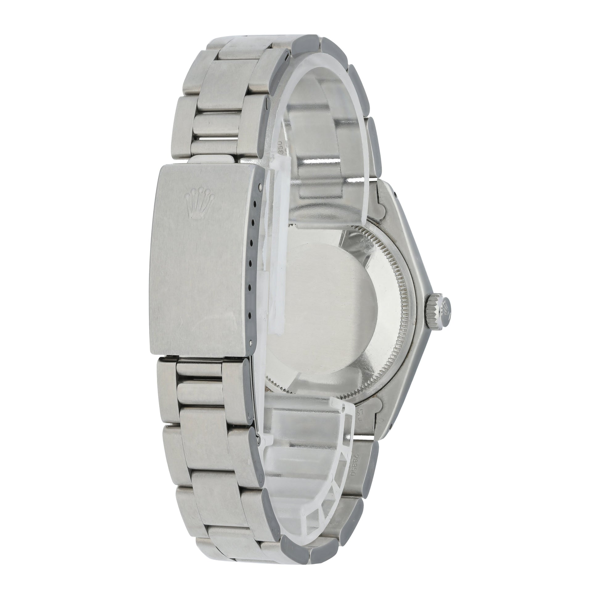 Rolex Oyster Perpetual Date 1500 non quick 34mm steel watch serial 3613598 circa 1974