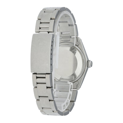 Rolex Oyster Perpetual Date 1500 non quick 34mm steel watch serial 3613598 circa 1974
