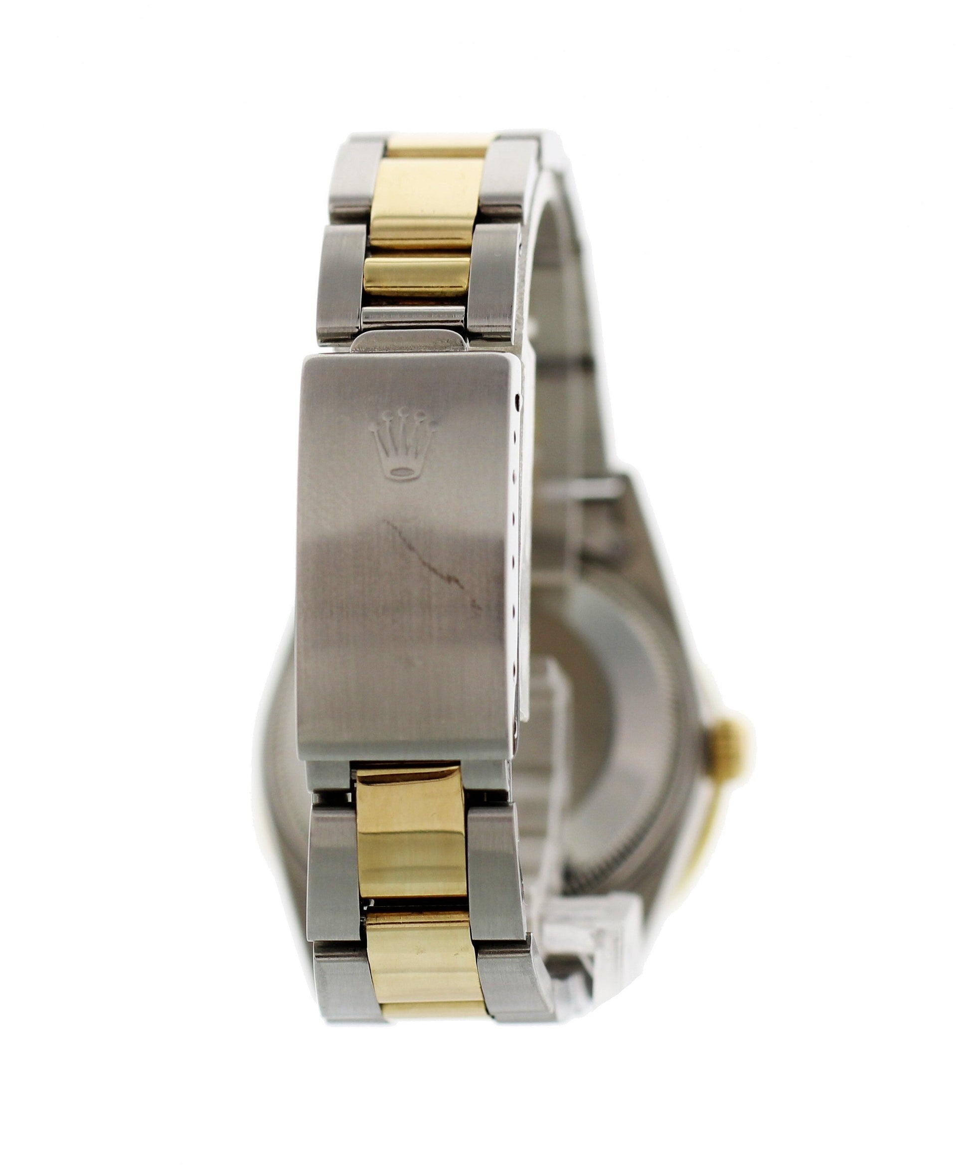 Rolex Oyster Perpetual Date 15053 Two Tone Diamond Bezel - Virtual