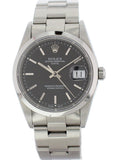 Rolex Oyster Perpetual Date 15200 Mens Watch Box Papers - Wristwatch