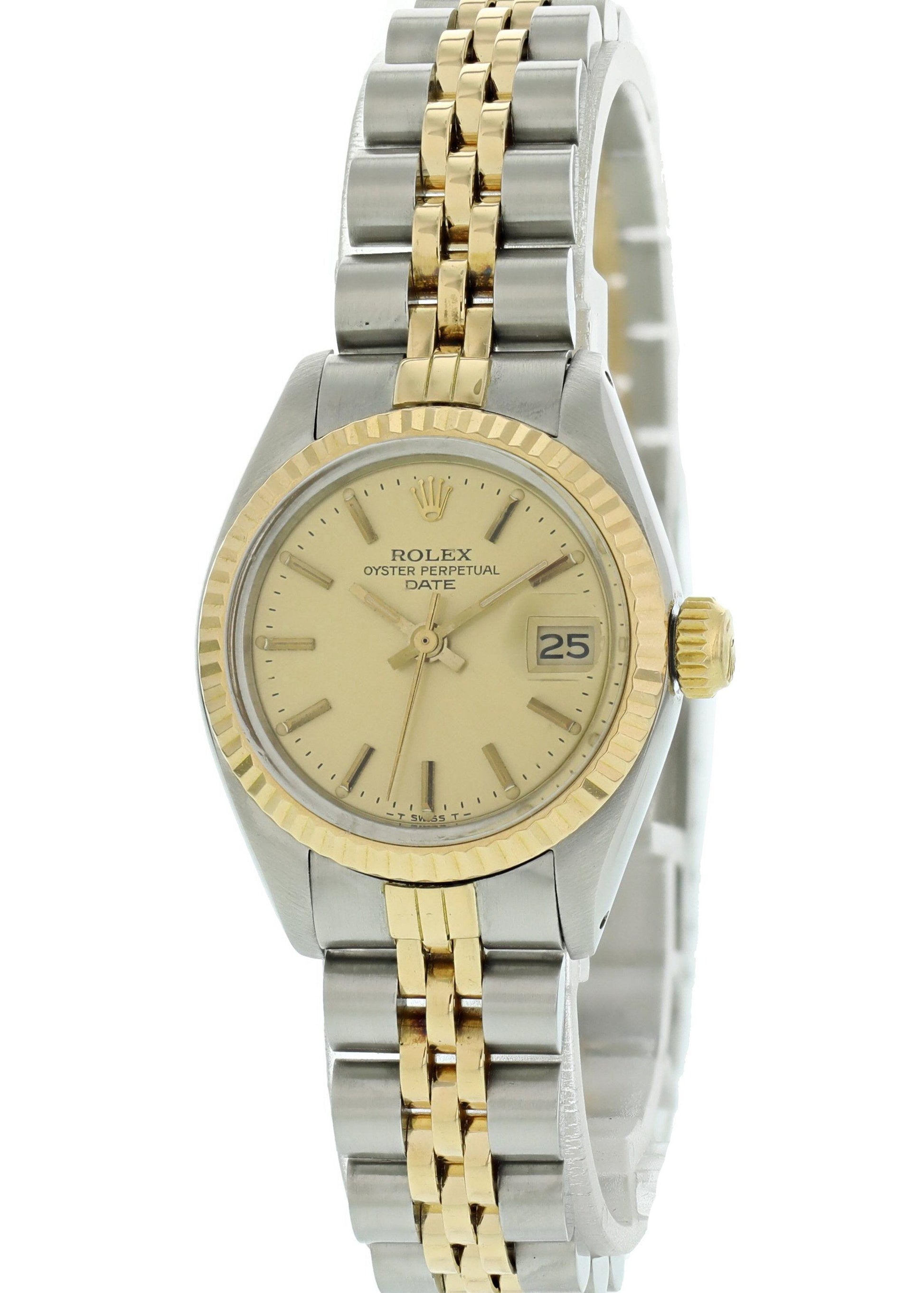 Rolex Oyster Perpetual Date 6917 Ladies Watch - Wristwatch