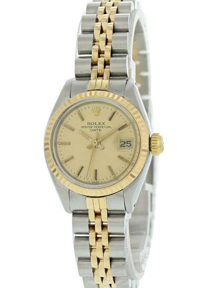 Rolex Oyster Perpetual Date 6917 Ladies Watch - Wristwatch