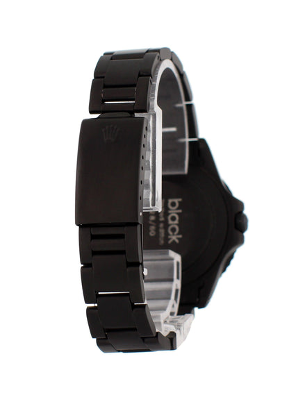 Rolex Oyster Perpetual Date GMT Master 16700 Black PVD Mens Watch