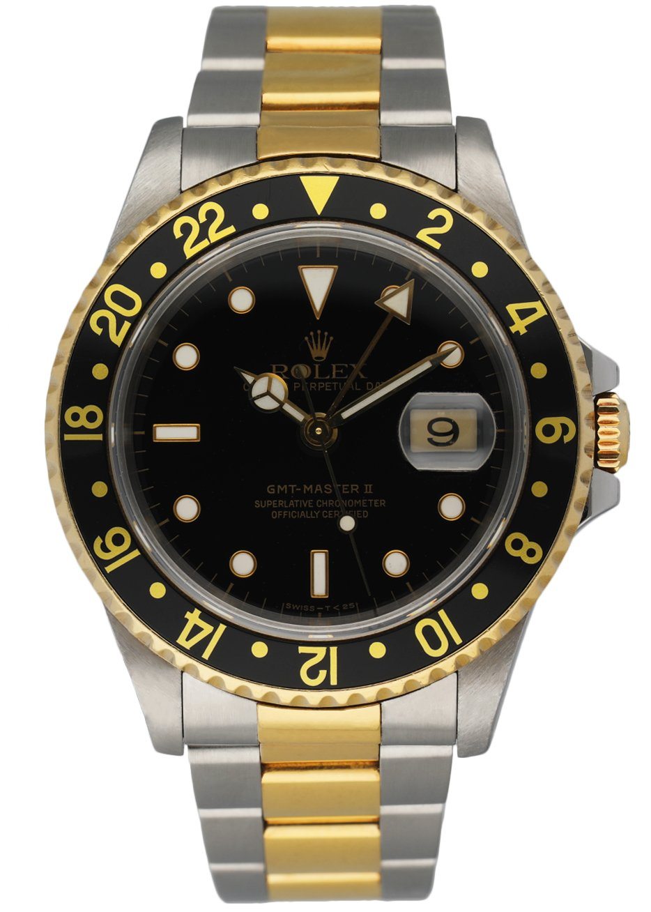 Rolex Oyster Perpetual Date GMT Master ll 16713 Mens Watch - Wristwatch