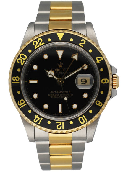 Rolex Oyster Perpetual Date GMT Master ll 16713 Mens Watch - Wristwatch