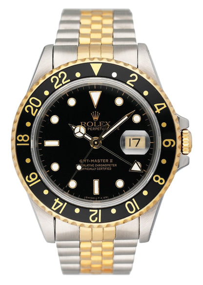 Rolex Oyster Perpetual Date GMT Master ll 16713 Mens Watch