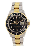 Rolex Oyster Perpetual Date GMT Master ll 16713 Mens Watch Box Papers - Wristwatch