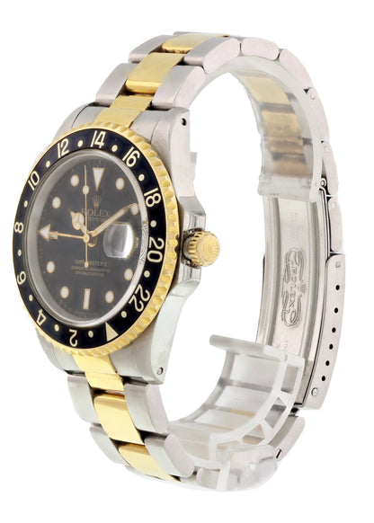 Rolex Oyster Perpetual Date GMT Master ll 16713 Mens Watch Box Papers - Wristwatch