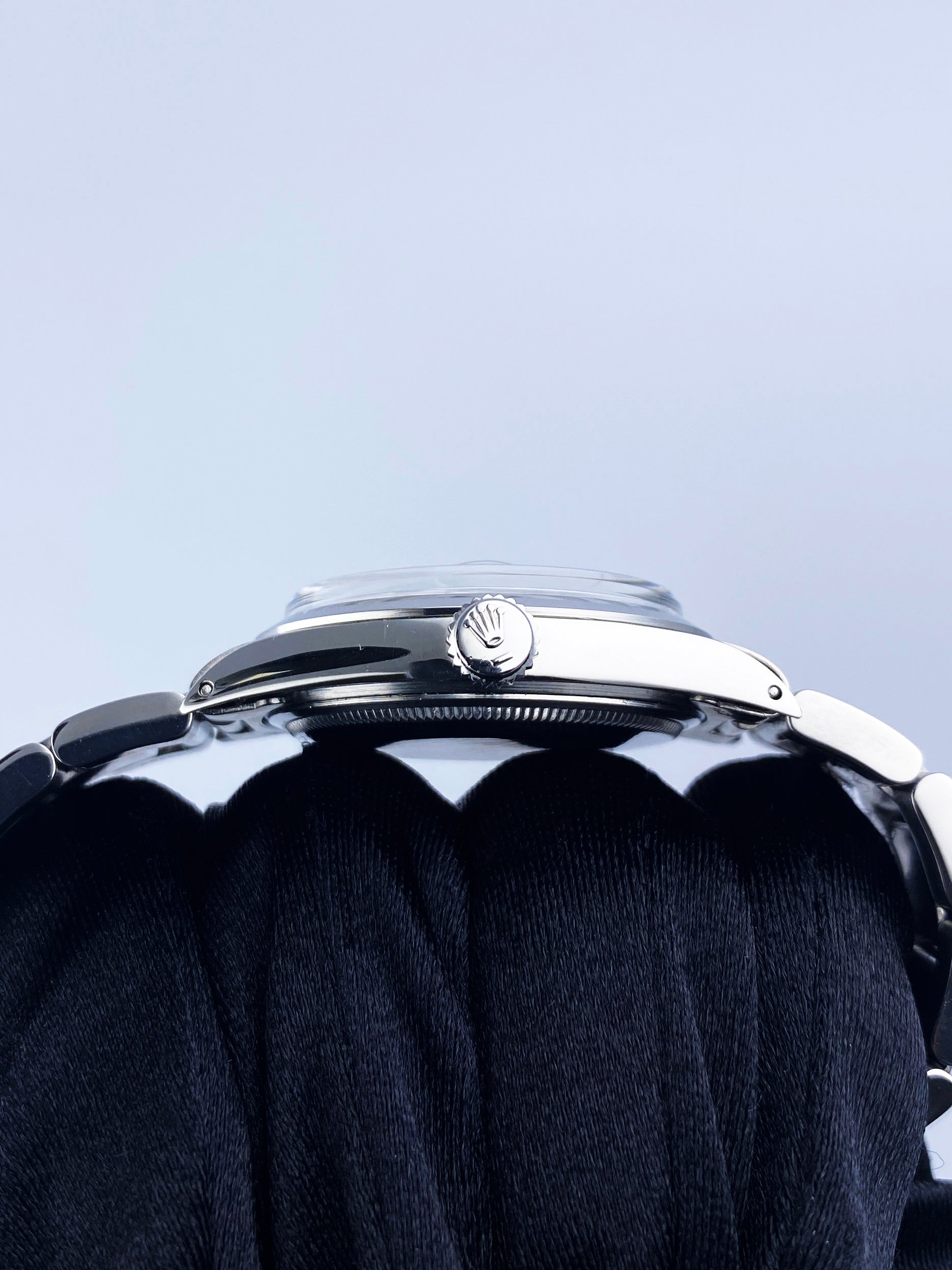 Rolex Oyster Perpetual Datejust 1600 Slate Dial Mens Watch