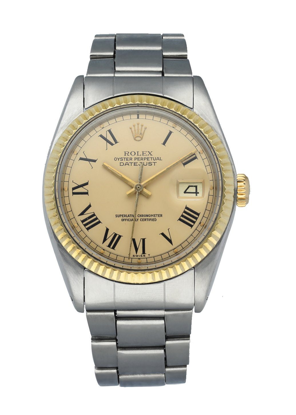 Rolex Oyster Perpetual Datejust 1601 Mens Watch Box & Papers - Wristwatch
