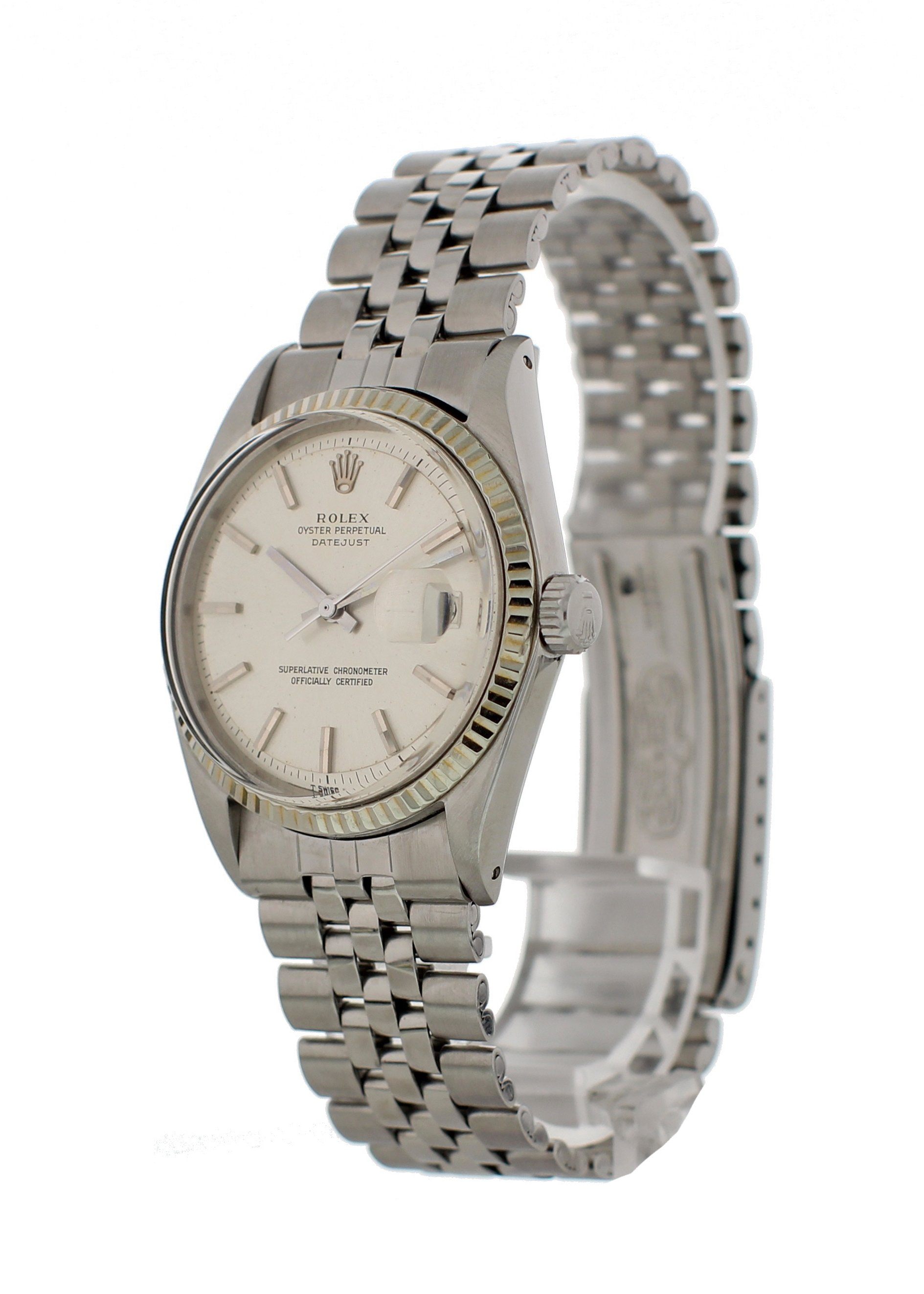 Rolex 1601 pie pan dial top