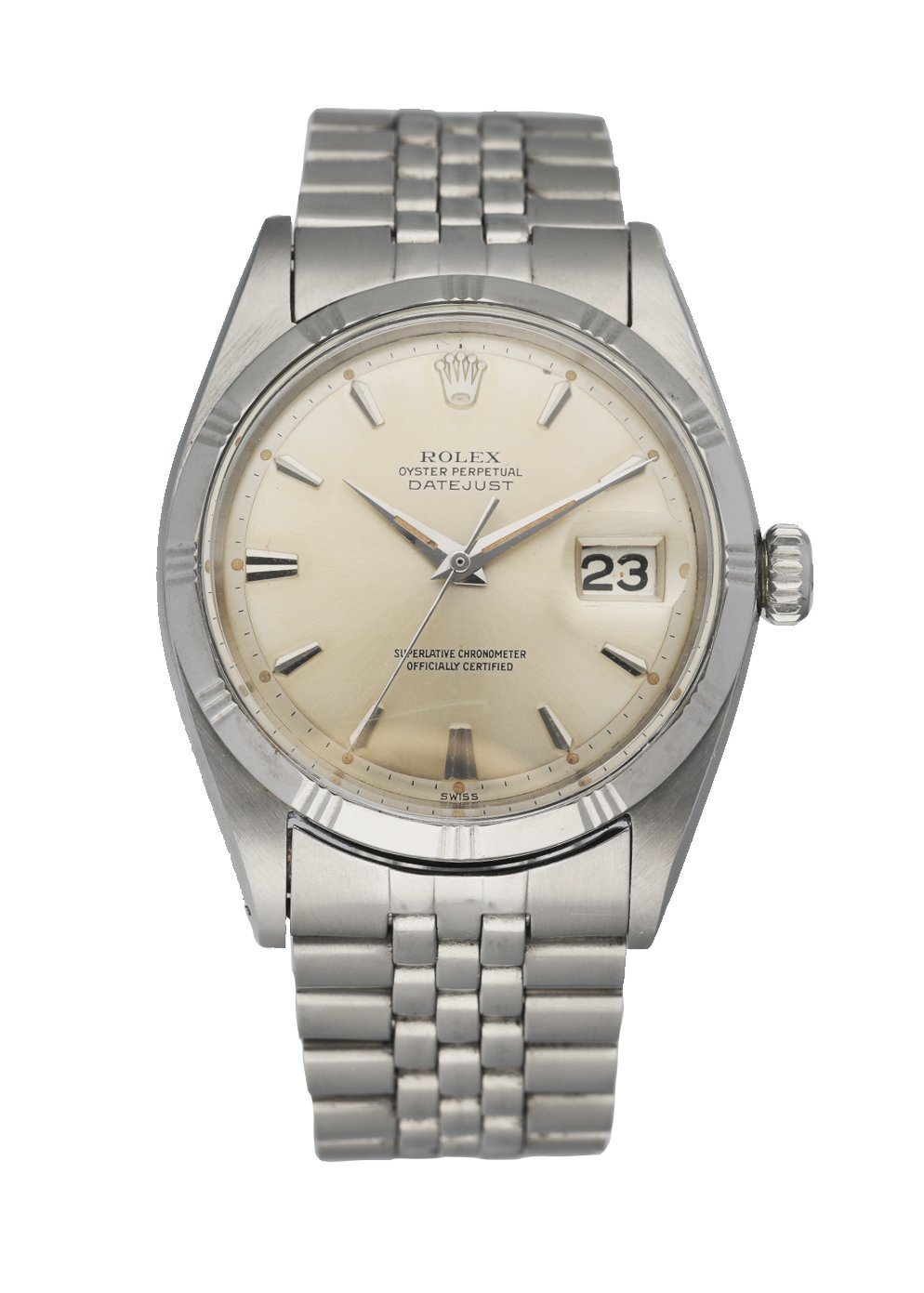 Rolex Oyster Perpetual Datejust Vintage Steel Mens