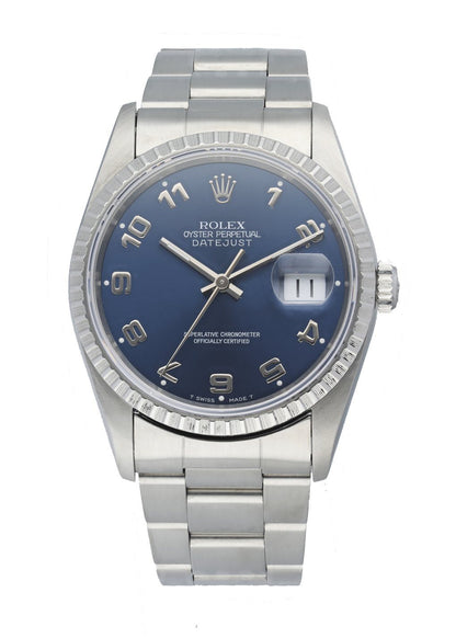 Rolex Oyster Perpetual Datejust 16220 Mens Watch - Wristwatch