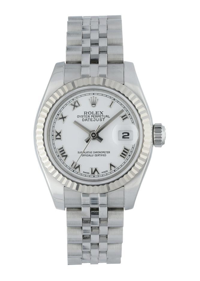 Rolex Oyster Perpetual Datejust 179174 Ladies Watch Box Papers - Virtual