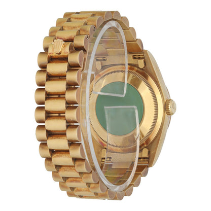 Rolex Oyster Perpetual Day-Date President 18238 Mens Watch Box & Papers MINT