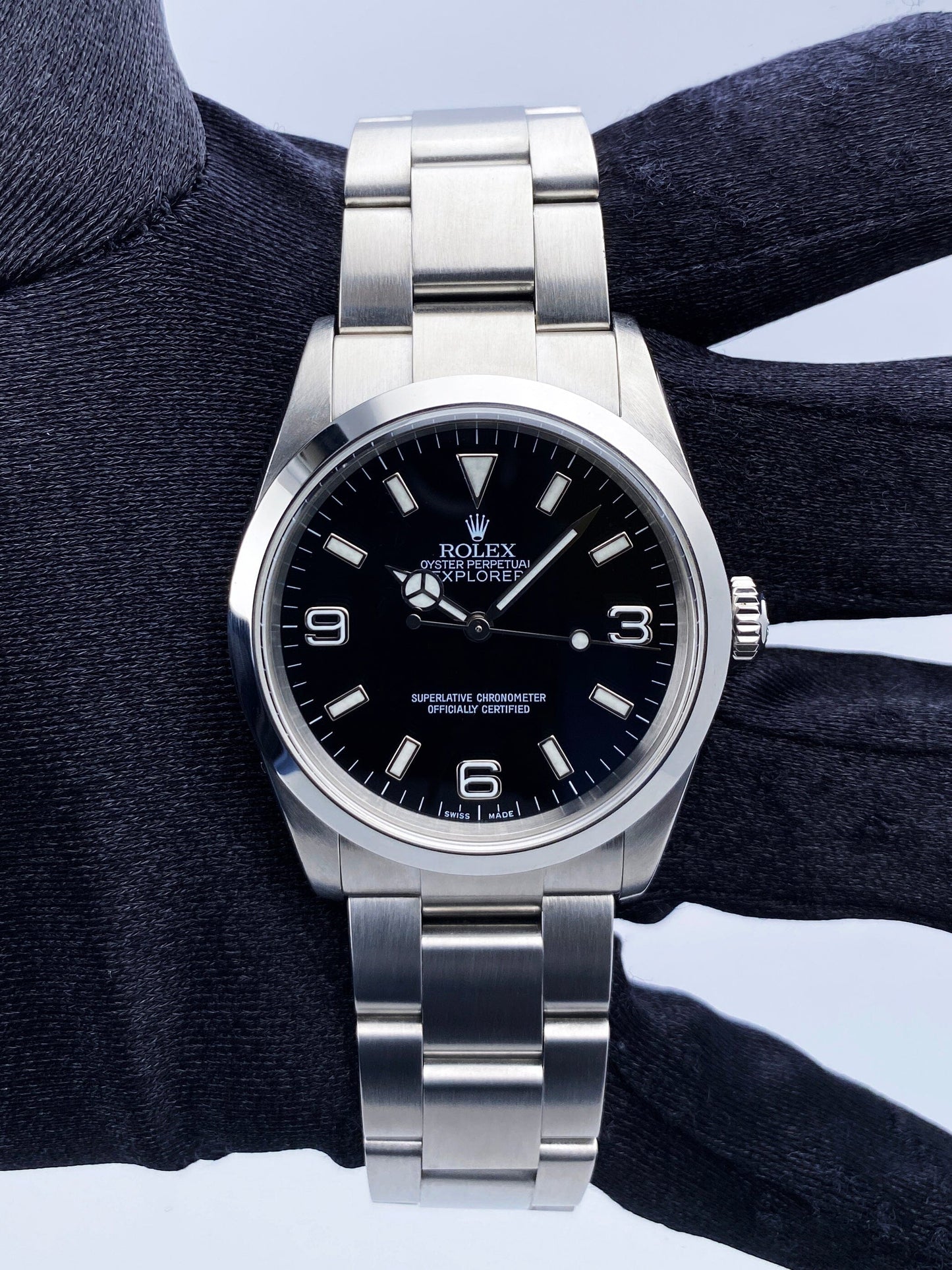 Rolex Oyster Perpetual Explorer 114270 Stainless Steel Mens Watch