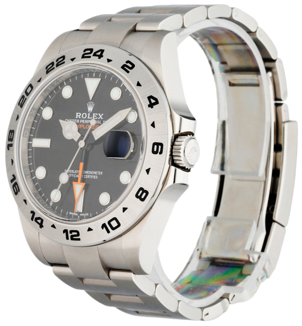 Rolex Oyster Perpetual Explorer II 216570 Men's Watch Box & Papers