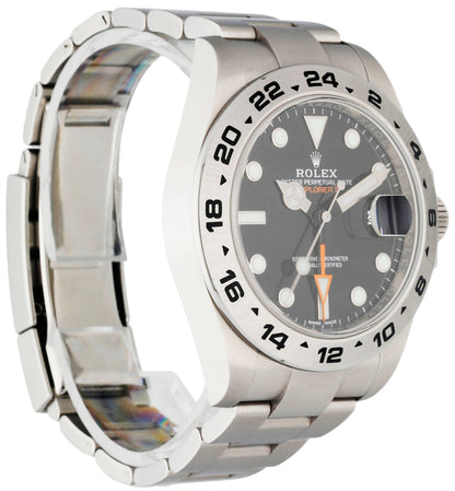 Rolex Oyster Perpetual Explorer II 216570 Men's Watch Box & Papers