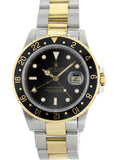 Rolex Oyster Perpetual GMT-Master II 18K 16713 Mens Watch - Wristwatch