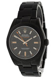Rolex Oyster Perpetual Milgauss 116400 Custom PVD Mens Watch