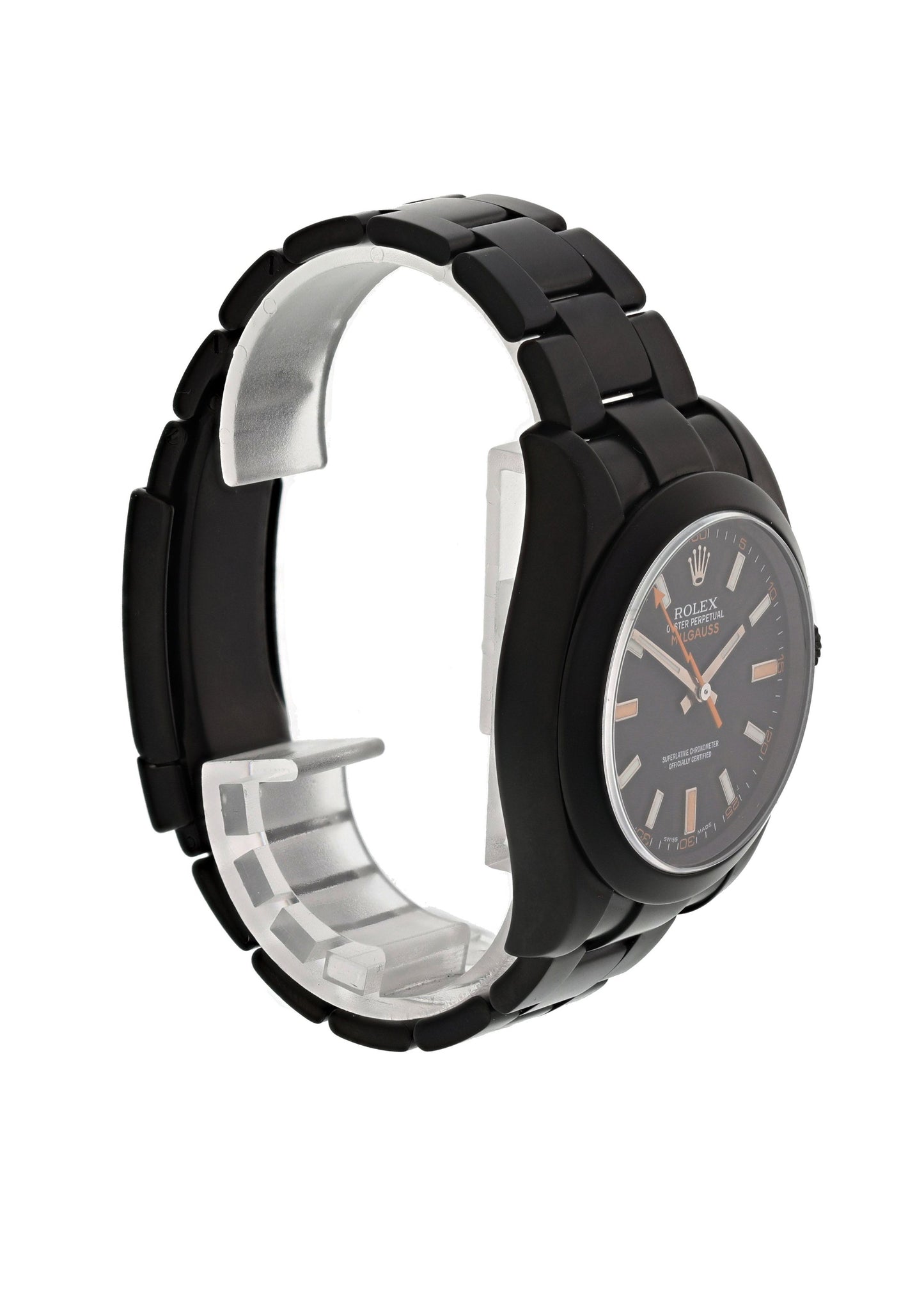 Rolex Oyster Perpetual Milgauss 116400 Custom PVD Mens Watch