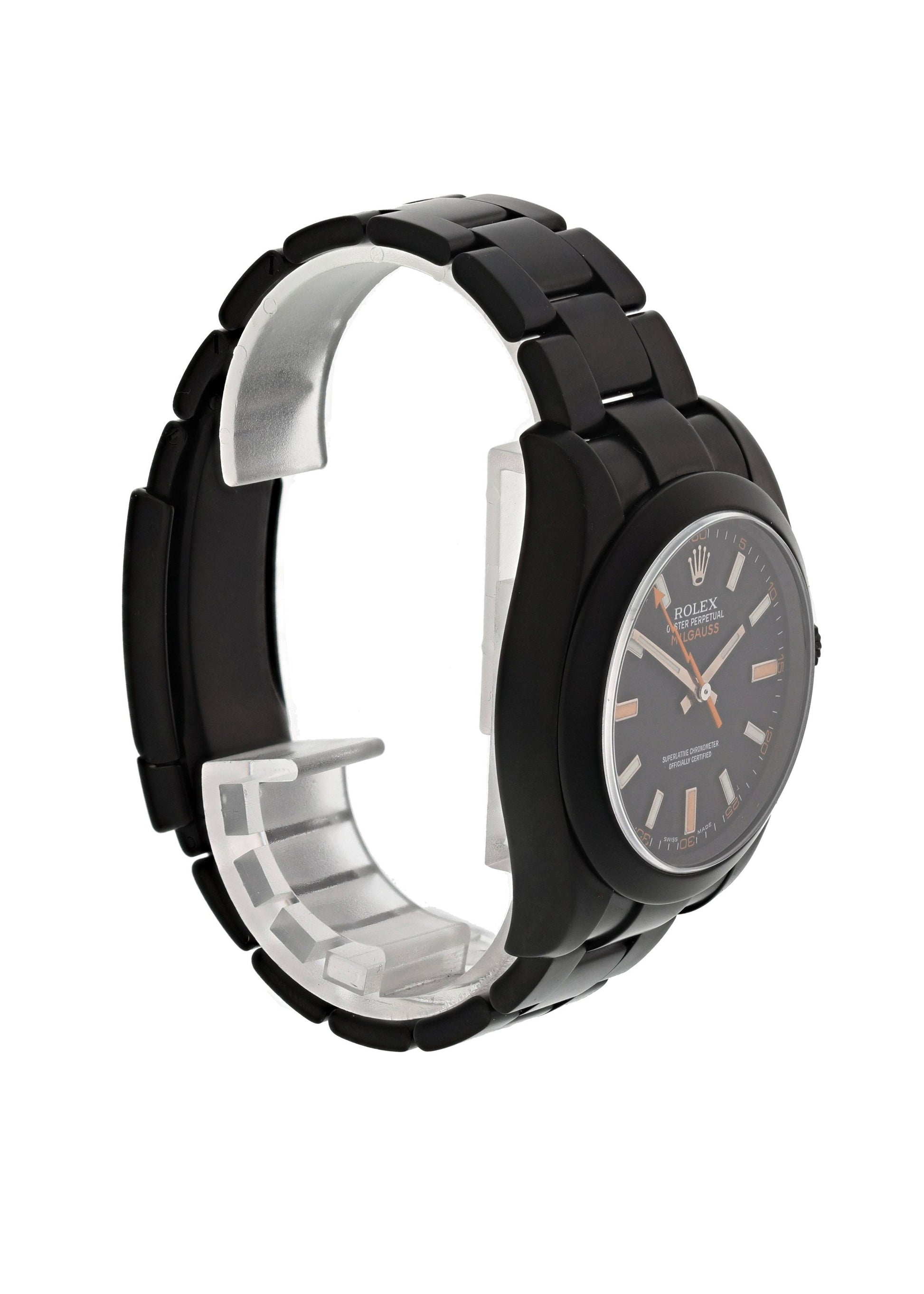 Rolex Oyster Perpetual Milgauss 116400 Custom PVD Mens Watch