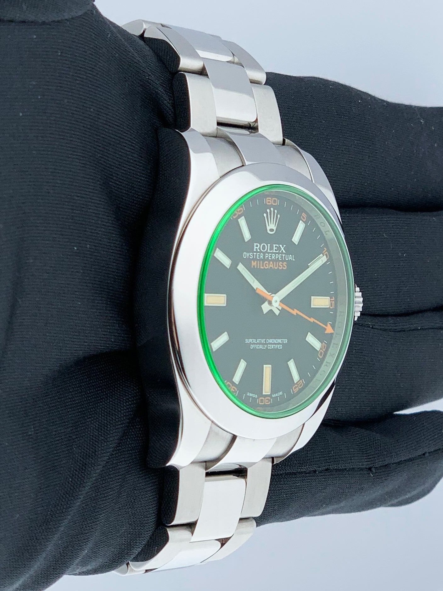 Rolex Oyster Perpetual Milgauss 116400 Mens Watch - Wristwatch