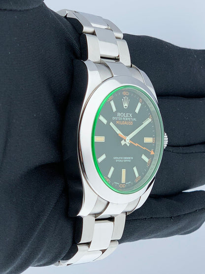 Rolex Oyster Perpetual Milgauss 116400 Mens Watch - Wristwatch