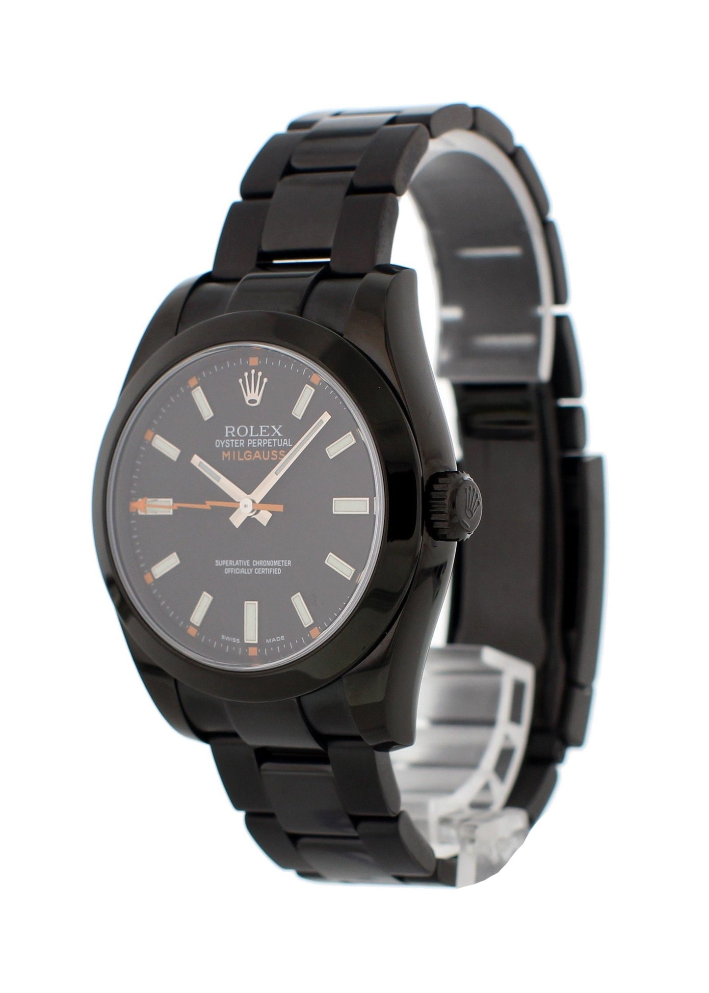Rolex Oyster Perpetual Milgauss 116400 PVD Mens Watch - Wristwatch