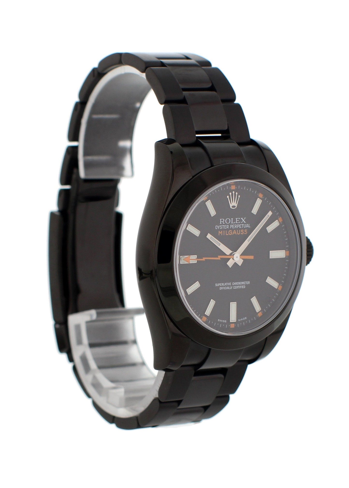 Rolex Oyster Perpetual Milgauss 116400 PVD Mens Watch - Wristwatch