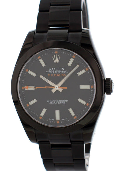 Rolex Oyster Perpetual Milgauss 116400 PVD Mens Watch - Wristwatch