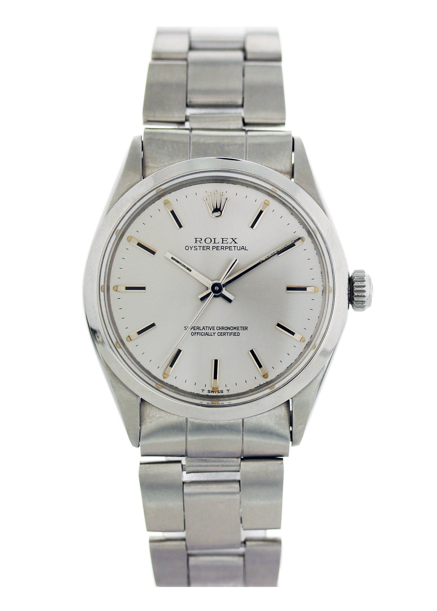 Rolex Oyster Perpetual No Date 1002 Mens Watch