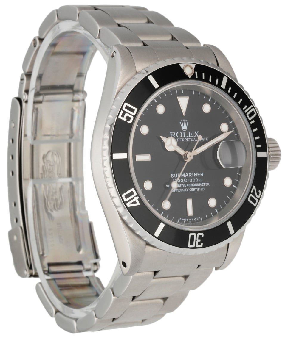Rolex Oyster Perpetual Submariner Date 16610 Men's Watch – Phigora