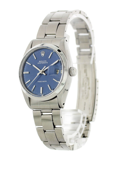 Rolex Oysterdate Precision 6694 Vintage Mens Watch - Wristwatch