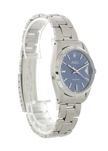 Rolex Oysterdate Precision 6694 Vintage Mens Watch - Wristwatch