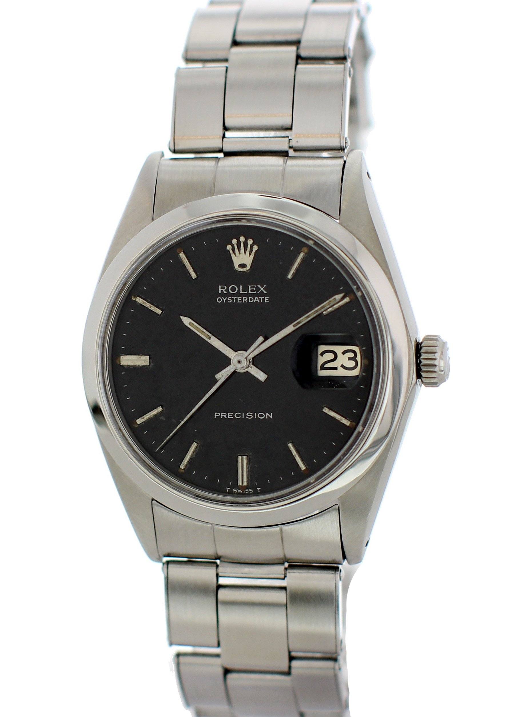 Rolex Oysterdate Precision 6694 Vintage Mens Watch - Wristwatch