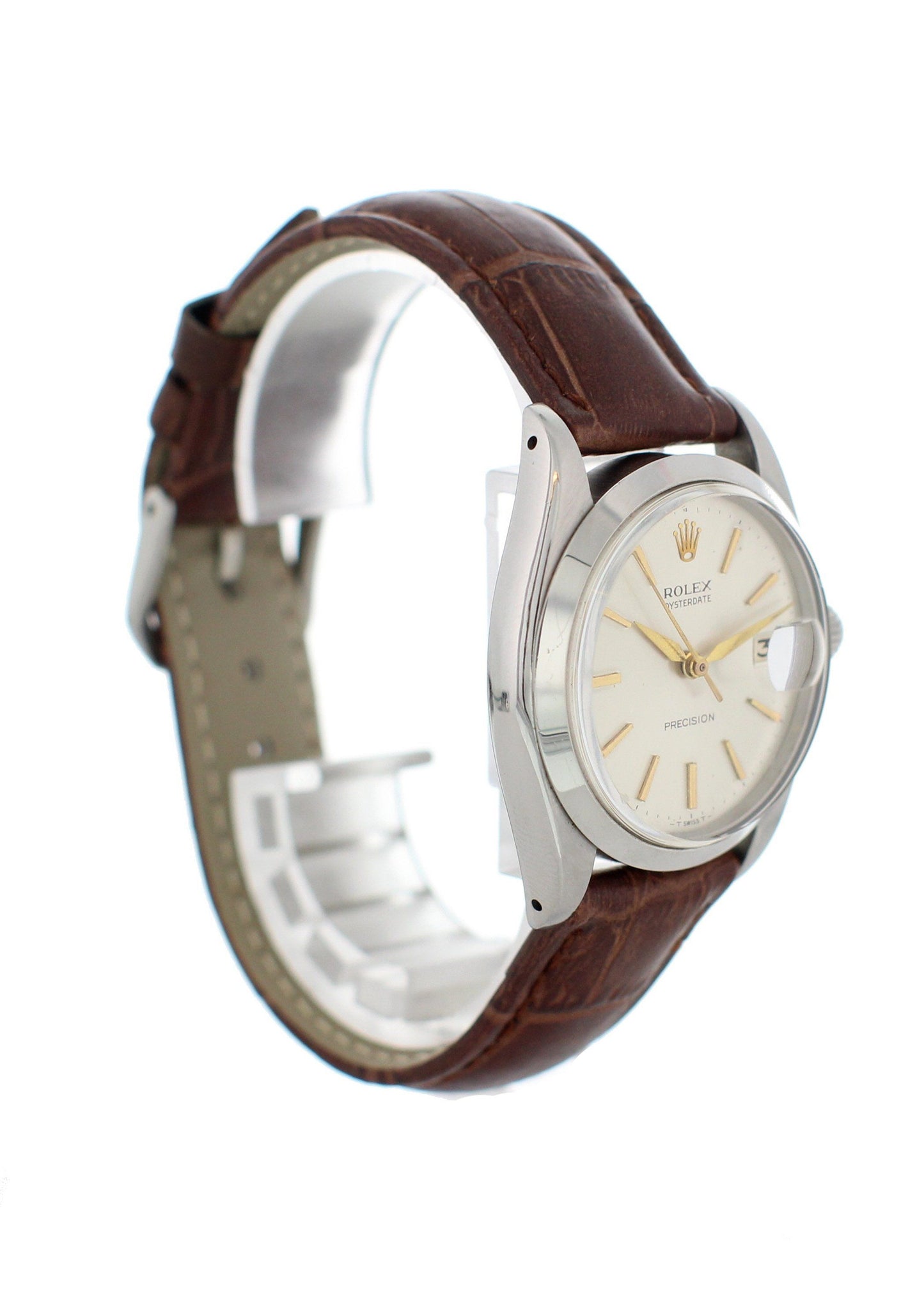 Rolex Oysterdate Precision 6694 Vintage Mens Watch