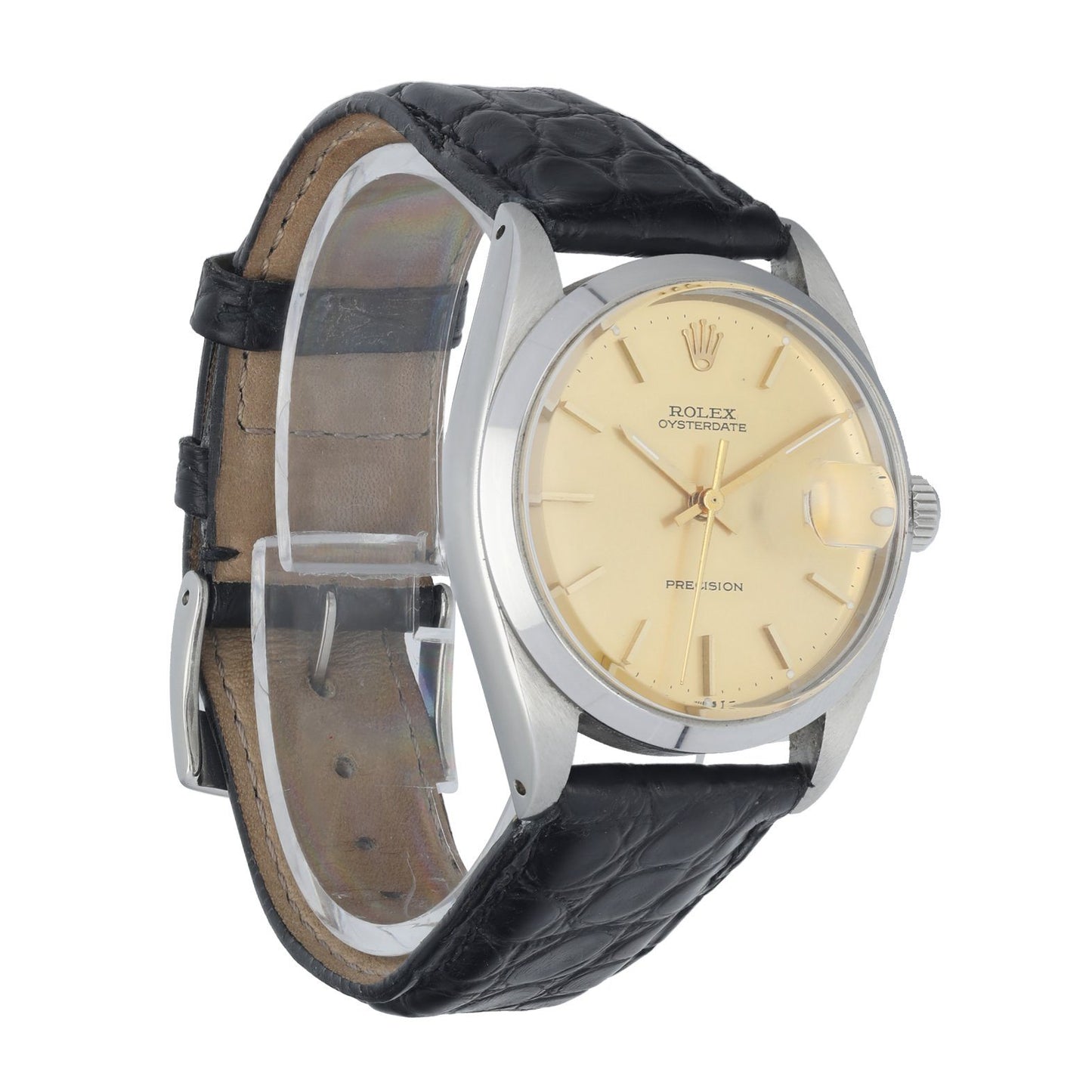 Rolex Oysterdate Precision 6694 Vintage Mens Watch - Virtual