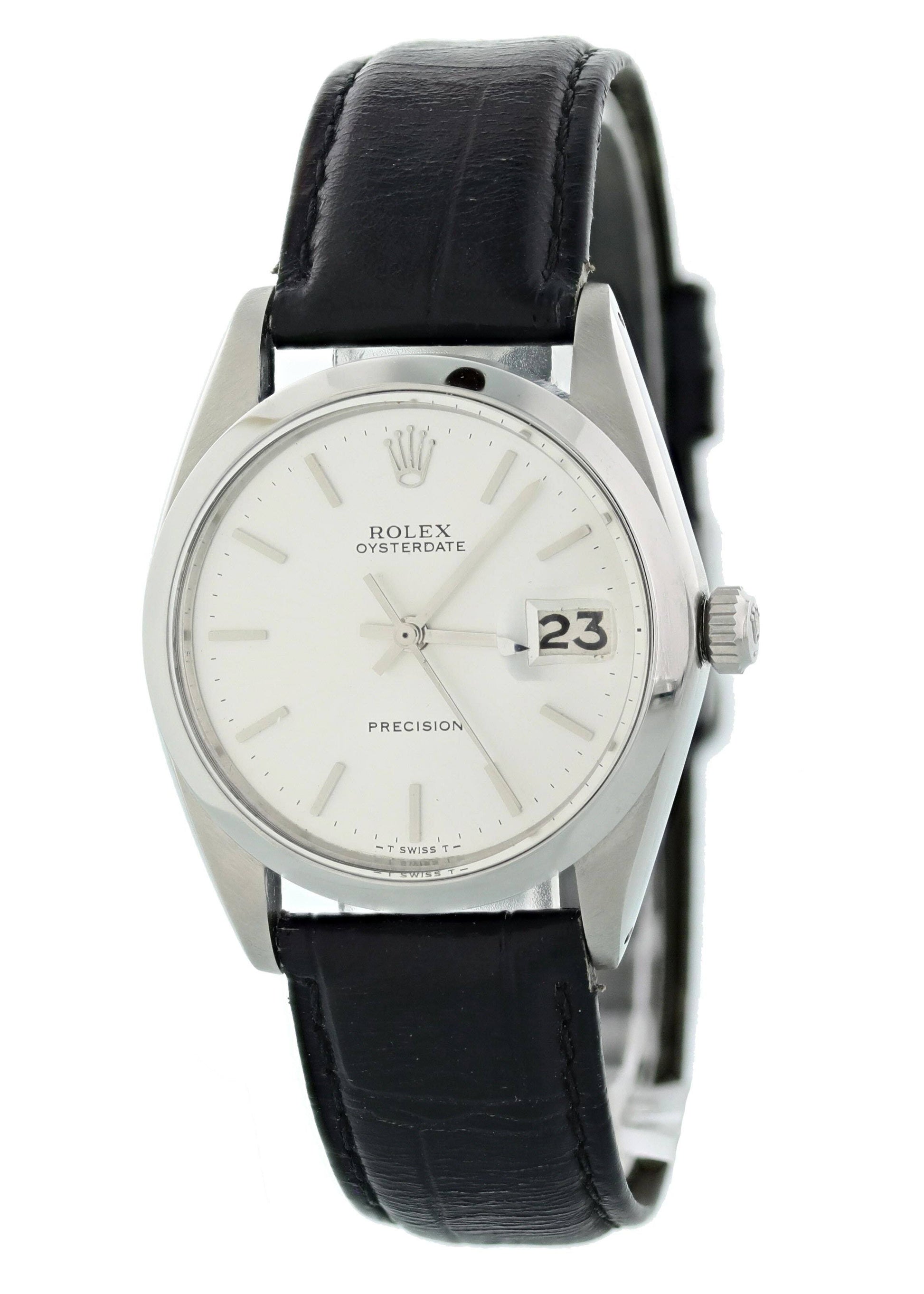 Rolex Oysterdate Precision 6694 Vintage Mens Watch - Wristwatch