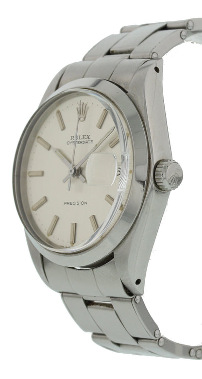 Rolex Oysterdate Precision Stainless Steel 6694