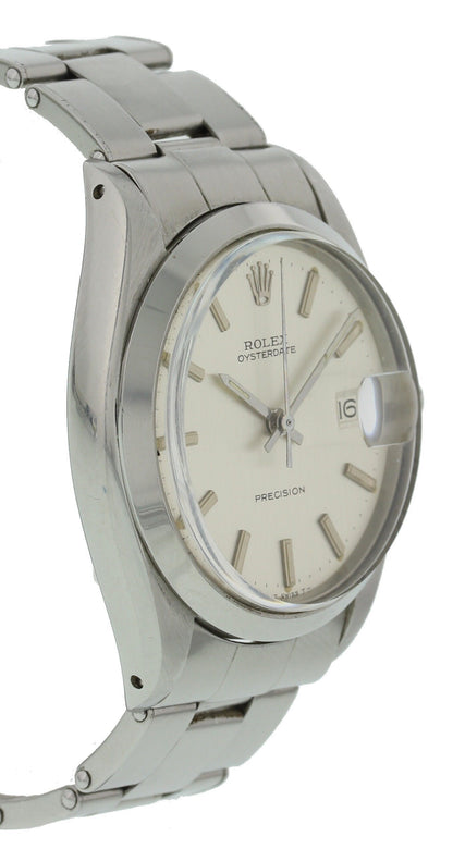 Rolex Oysterdate Precision Stainless Steel 6694