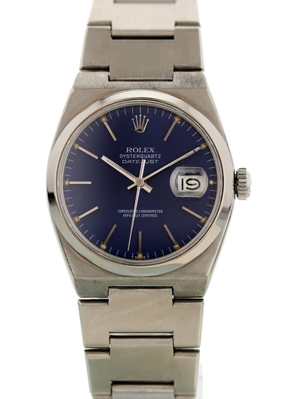 Rolex Oysterquartz Datejust 17000 Mens Watch - Wristwatch