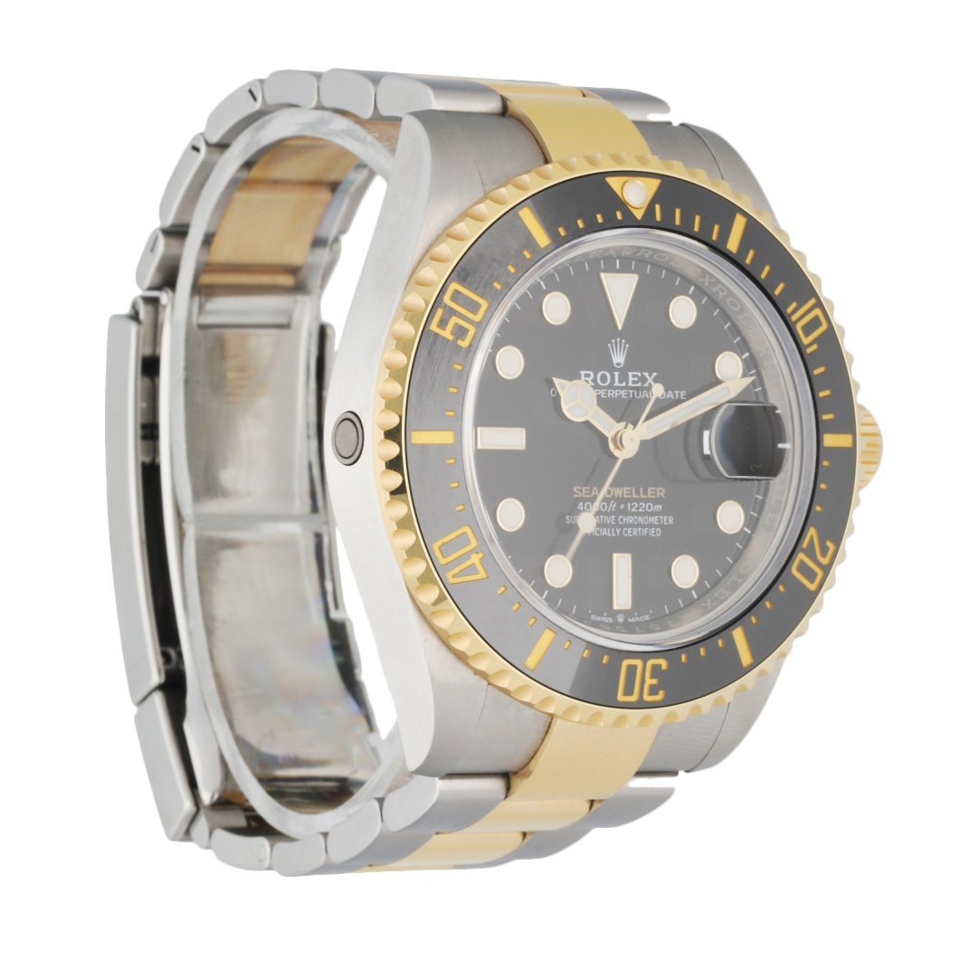 Rolex Sea-Dweller 126603 Two Tone Men's Watch Box & Card
