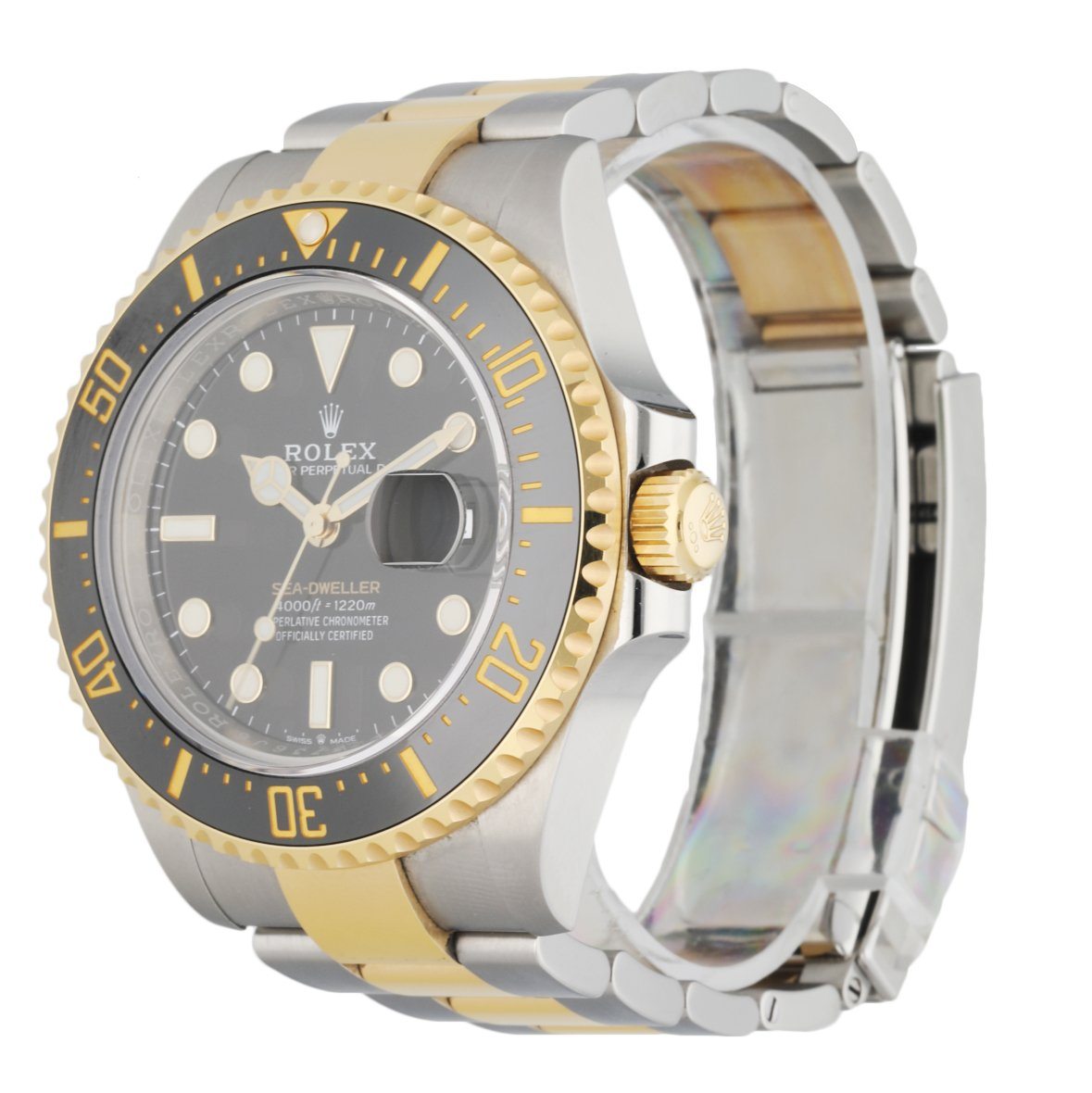 Rolex Sea-Dweller 126603 Two Tone Men's Watch Box & Card