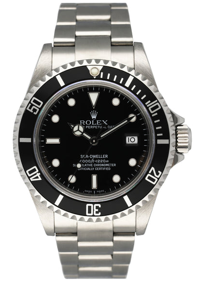 Rolex Sea-Dweller 16600 Mens Watch Box & Papers