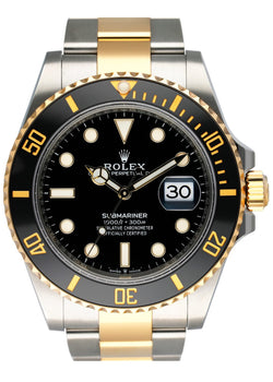 Rolex Submariner 126613LN Black Dial Two-Tone Mens Watch Box Papers