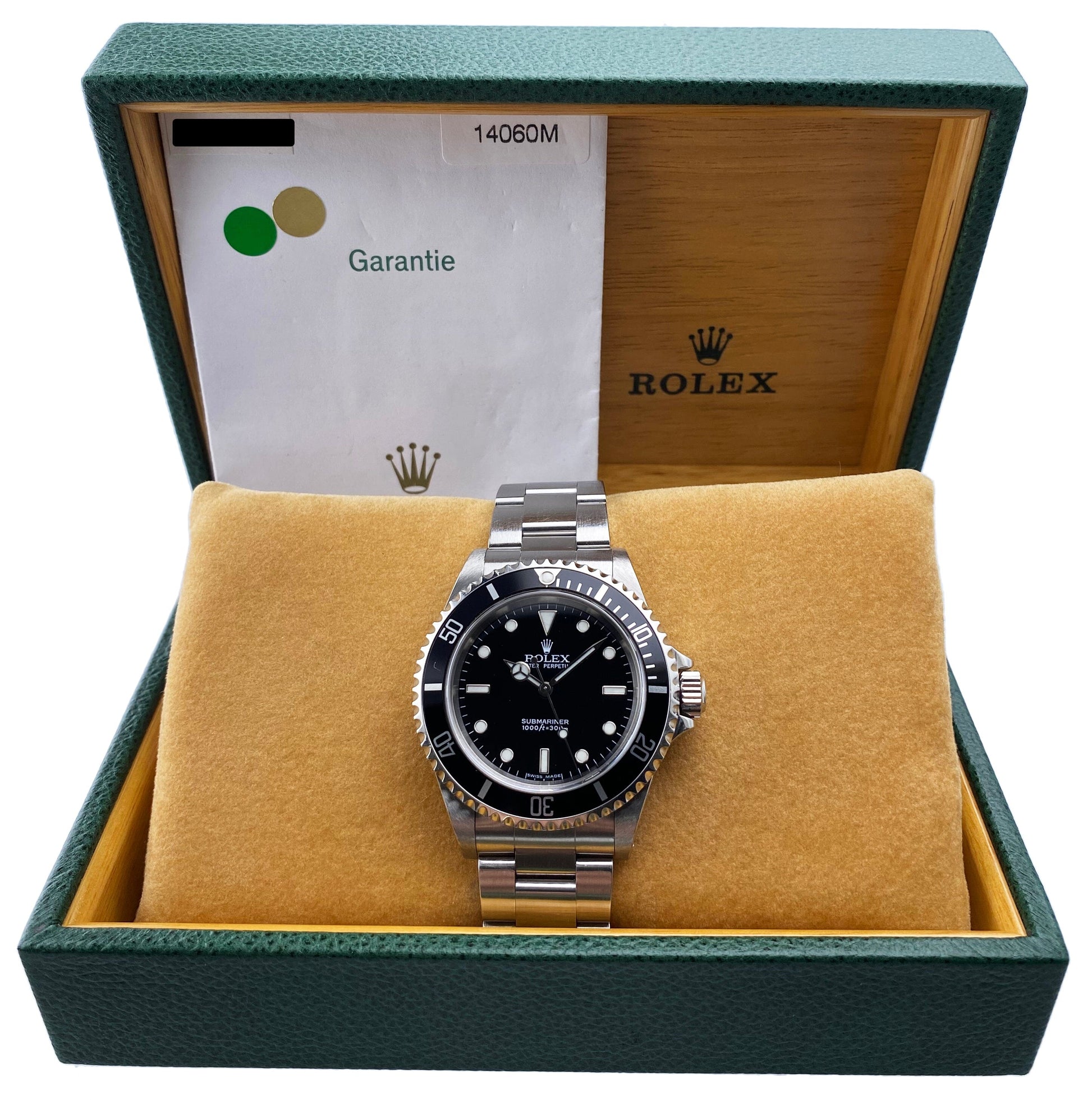 Rolex Submariner 14060M No Date Mens Watch Box Papers – Phigora