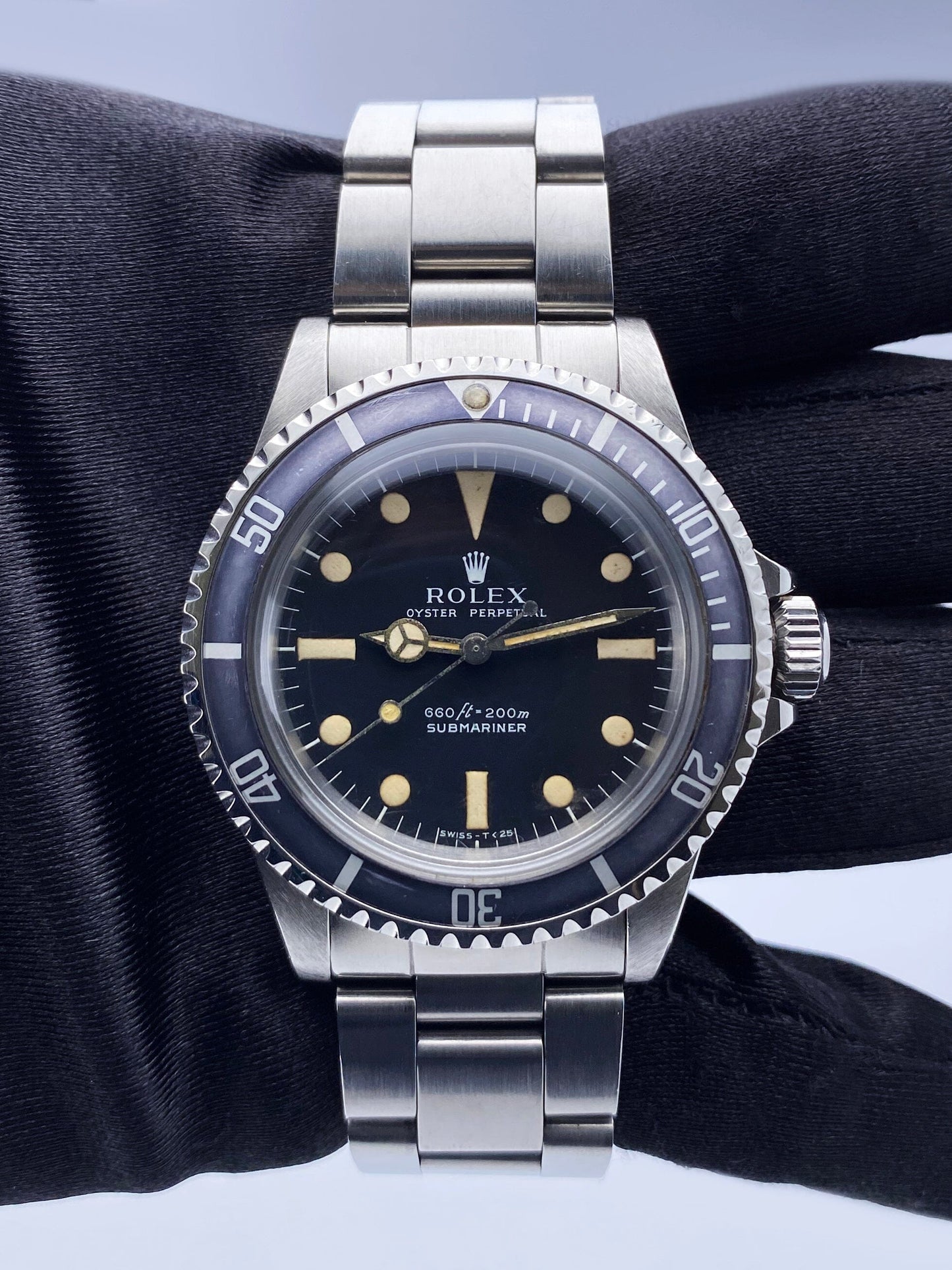 Rolex Submariner 5513 No Date Mens Watch