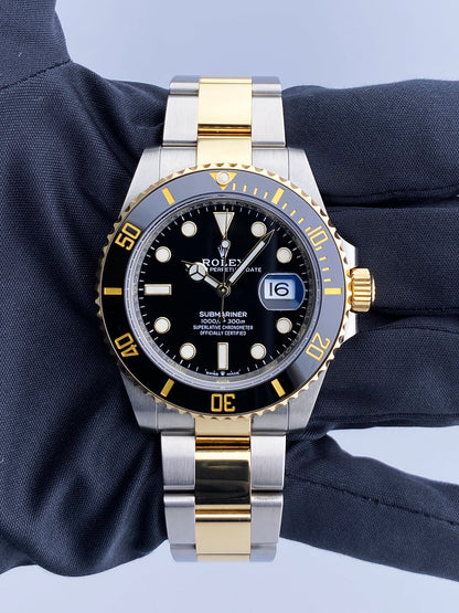 Rolex Submariner Date 126613LN Mens Watch Box & Papers