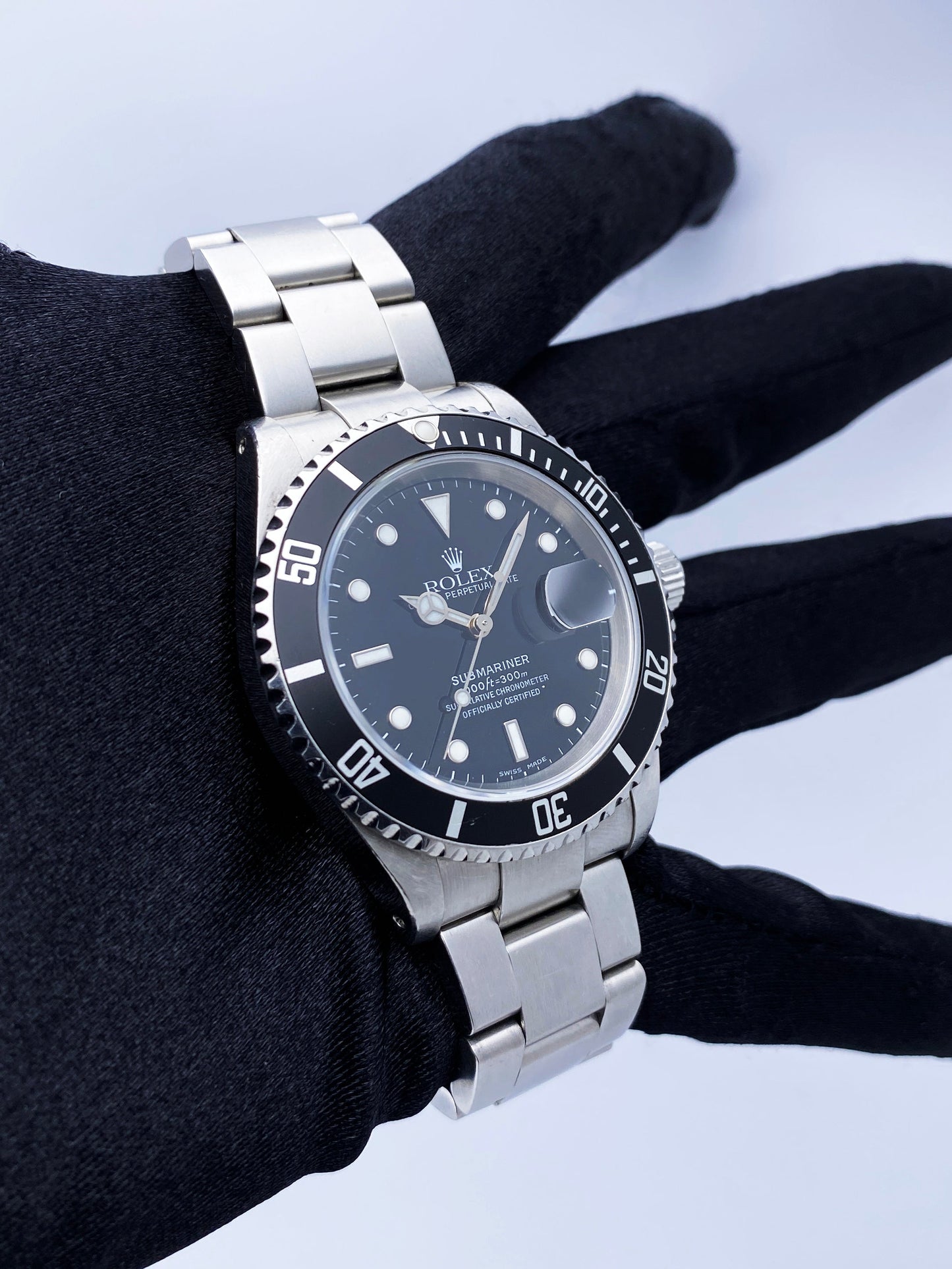 Rolex Submariner Date 16610 Mens Watch - Wristwatch